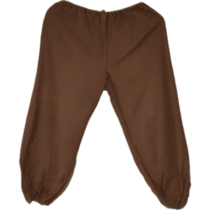 P09 Pantalon marron bouffant