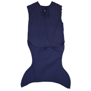 A16 Costume de poisson bleu foncé